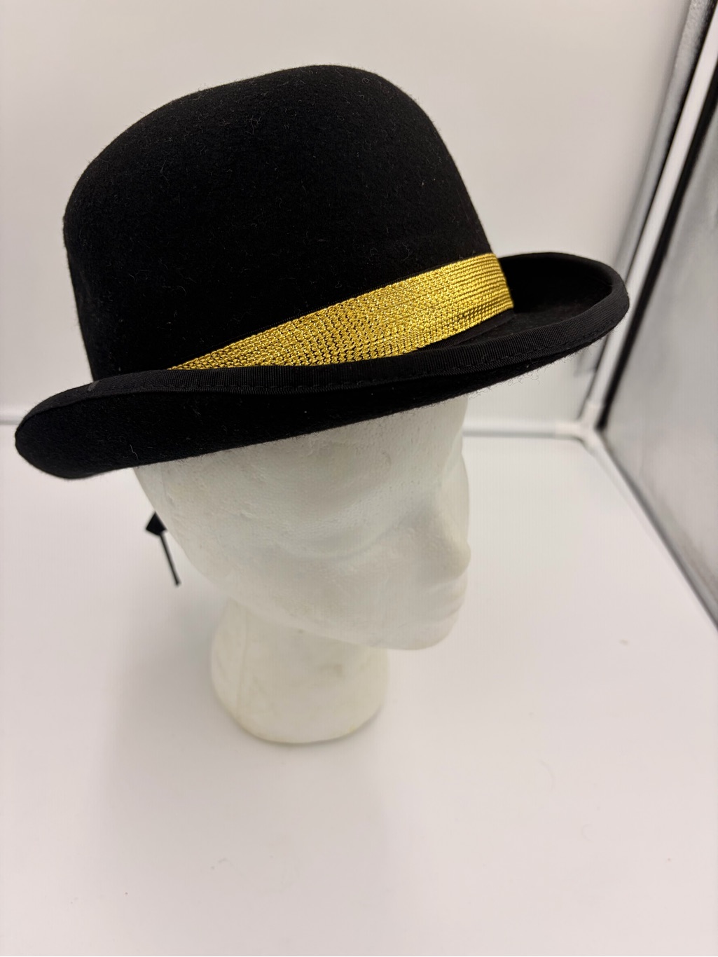 Scala Classico * Men Black Wool Fedora Hat * Crushable 4 Seasons Blues Rain